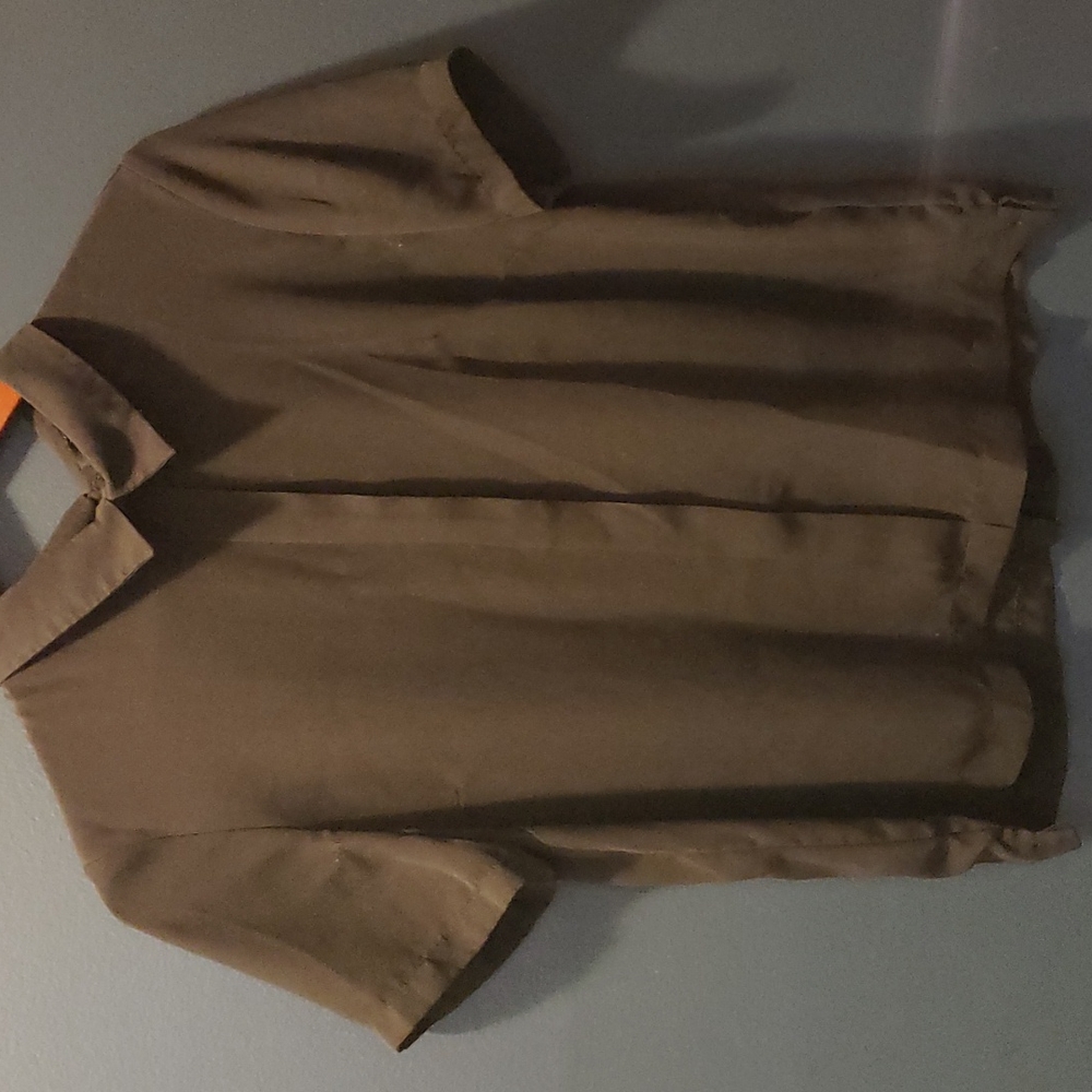 Black high collar top